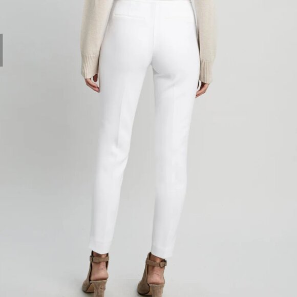 Brand New Ellie Tahari Marcia Skinny Pants - WHITE - Sz. 4 - Picture 3 of 6